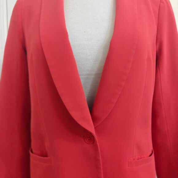Trina Turk Vibrant Red Blazer - Picture 3 of 4